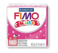 Jeu de pâte polymère LA FOURMI Fimo kids - modèle rose scintillant - pour enfant