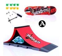 Jeu De Patins À Roulettes À Doigts,Jouet,Rampe De Parc,Pièces Pour La Pratique Technologique,Pont,Intérieur Amusant,Sport Extrême,Entraînement Des Doigts - Type A 23.5x10x8.5