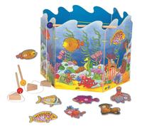 Jeu de pêche à la ligne bleu TU