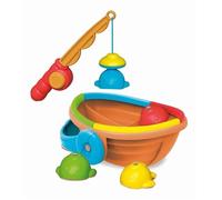 Jeu de pêche à la ligne pour bébé - CLEMENTONI - La pêche à la ligne - 100% recyclé - Multicolore