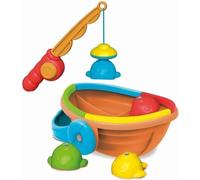 Jeu de peche a la ligne pour bébé - CLEMENTONI - La peche a la ligne - 100% recyclé - Multicolore