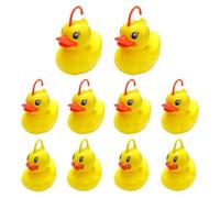 Jeu De Pêche Au Canard - 10 Pieces Canard Attrape l'eau-Jouet Aquatique Canards Interactif - Attraper des Canards pour Plage Piscine Extérieur d'eau