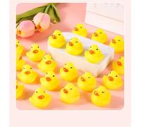 Jeu De PêChe Aux Canards - Canards Flottants en Caoutchouc Souple, 5.5×5×6.5cm, Jouets De Bain Sensoriels Qui Favorisent Le DéVeloppement Sensoriel, pour Baignoire Ou Piscine. (20 PCS)