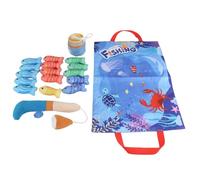 Jeu de Pêche,Jeu Éducatif avec Tissu Tri - Jouet Sensoriel Interactif avec Emboîtement pour Baignoire Piscine - dÂge Préscolaire Amusement Aquatique