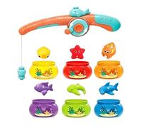 Jeu de Pêche Magnétique | Aquatiques Éducatifs pour Apprendre Les Couleurs | De Pêche Magnétiques | pour L'Extérieur, Table, Fête, La Natation, Les Voyages, Le Bain, La Piscine Et Le