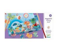 Jeu de pêche magnétique aux canards - DJECO - La Pêche des Canards - 14 pièces - Enfant