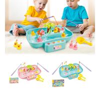 Jeu De Pêche Magnétique Électrique Pour Enfants, Avec Histoire De Chanson Et Sons D'animaux, Jeu Éducatif Pour Garçons Et Filles