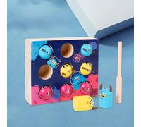 Jeu De Pêche Magnétique En Bois Pour Tout-Petits, Développement De La Motricité, Apprentissage Précoce, Cognition Des Couleurs