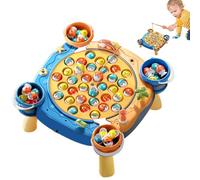 Jeu de pêche pour, Jeu de Poissons magnétiques, Planche de Poisson en Rotation, UND Effectue Une éducation Musicale pour Les garçons de 3 à 5 Ans: simulez Le Son des Bulles de Poisson pour cré