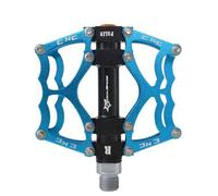 Jeu de pédales de VTT antidérapantes, bleues