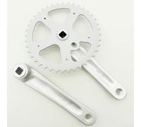 Jeu de pédalier de VTT avec manivelle de 170 mm, avec plateaux en acier 36T et 40T (36T)