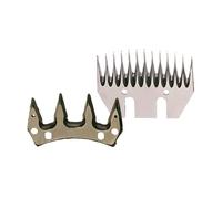 Jeu de peigne pour tondeuse 4/13 dents Kerbl Wellington Noir 3,5x76 mm