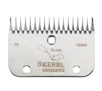 Jeu de peignes 3mm dents Kerbl AR2 n°60 Argenté 3 mm