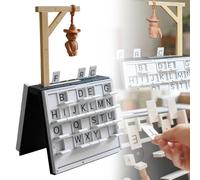 Jeu de pendants magnétique, jeu d'échecs magnétique imprimé en 3D, portable, format de livre, pour la maison, les voyages, les vacances, les fêtes, cadeau pour femmes et hommes (petite taille)