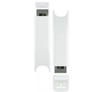 Jeu de pênes haut + bas avec vis et gâches pour antipanique IDEA non coupe-feu - blanc 9016 ISEO CITY