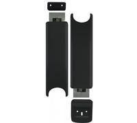 Jeu de pênes haut + bas avec vis et gâches pour antipanique IDEA non coupe-feu - noir ISEO CITY