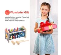 Jeu De Percussion Au Marteau En Bois, Banc De Frappe Classique, Jeu De Taupe Durable, Jouets De Développement Précoce