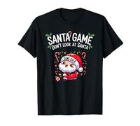 Jeu De Père Noël Amusant Ne Regardez Pas Meme Cadeau De Noël T-Shirt