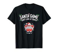 Jeu De Père Noël Amusant Ne Regardez Pas Meme Cadeau De Noël T-Shirt