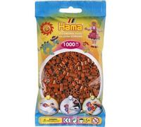 Perles Hama - Sachet de 1000 perles midi marron rouge - Pour enfant à partir de 5 ans