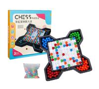 Jeu de Perles Arc-en-, Tableau d'échecs Arc-en-, Toys d'élimination de la Balle Arc-en-, Roman interactif Puzzle échoue Jouet Ensemble pour Les de Vacances d'anniversaire pour Adultes