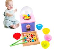 Jeu de Perles en Forme de Planche - Jouet éducatif préscolaire en Toute sécurité - Tri par Couleurs - pour, Amis, Famille, Noël, fête des, Anniversaire, Maison, intérieur