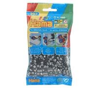 Jeu de perles - HAMA Midi - Sachet de 1000 perles - Argent - A partir de 5 ans