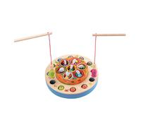 Jeu De Perles Montessori Avec Plateau En Bois Pour Enfants De 3, 4 Et 5 Ans, Puzzle Magnétique, Jeu De Pêche Pour Bébés