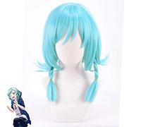 Jeu de perruque Hikawa Hina BanG Dream! Perruque Cosplay Bleu Femmes Cheveux Synthétiques Anime BanG Dream Hikawa Hina Perruques
