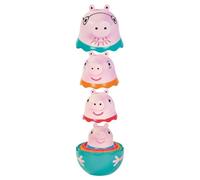 Jeu de personnages gigognes Peppa Pig - TOOMIES - Pour le bain et l'imagination - Mixte - Dès 18 mois