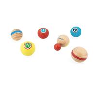 Jeu de petanque en bois