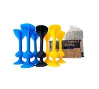 Jeu de pétanque Tossit bleu jaune Gigamic
