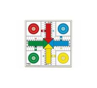 Cayro - Jeu de petit chevaux et de l'oie - Plateau 33 x 33 cm