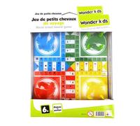 WDK Partner - A1300363 - Jeu de Société - Jeu Voyage Dadas Plateau Plast, Noir