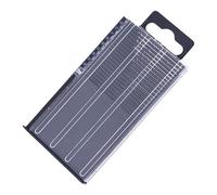 Jeu de petits forets hélicoïdaux 20/25 pièces pour la fabrication de bijoux et l'artisanat de précision, mèches de gravure avec boîte de rangement pratique, ensemble de forets en acier