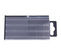 Jeu De Petits Forets Hélicoïdaux Avec Boîte En Plastique Pour La Fabrication De Bijoux Artisanaux De Précision Et La Réparation De Montres Outil De Trous De Détails Fins 20/25 Pièces