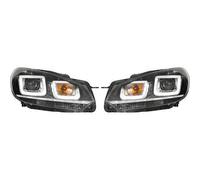 Jeu de phares avant compatible pour VW GOLF VI Halogène