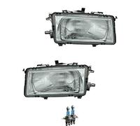 Jeu de phares droit et gauche H4 pour 80 89 89Q 8A B3 avec ampoules Osram