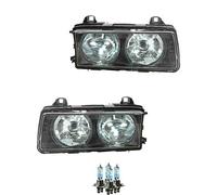 Jeu de phares droit et gauche H7/H7 pour 3 Cabriolet E36 avec ampoules