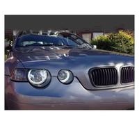 Jeu de phares Kit De Feux De Jour Angel Eyes CCFL Pour BMW Série 3 E46 316i 318i 320i 323i 325i 328i 330i 318d 329d 339d Compact 2001-2005 Phare avant