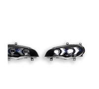 Jeu De Phares Kit Gauche Et Droit Pour BMW Pour X5 E70 LED Voiture 2007-2013 2PC Modifié En DRL Clignotant Dynamique LED Phare Auto Accessoires(With AFS,For 2011-2013)
