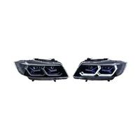 Jeu De Phares Kit Gauche Et Droit Pour BMW Série 3 E90 2005-2012 Phares De Voiture RVB Modifiés En Clignotants Dynamiques DRL Accessoires Automobiles À LED(Xenon,White)
