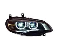 Jeu de phares Phare Avant Angel Eyes Pour BMW Pour X6 E71 2008 2009 2010 2011 2012 2013 2014 Feux De Croisement Et De Route Clignotants principal