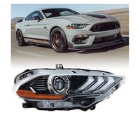 Jeu De Phares Phare Pour Ford Pour Mustang 2018 2019 2020-2022 2023 Ensemble Phares LED DRL Projecteur LED Complet Accessoires Voiture(Côté droit)