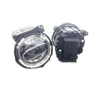 Jeu De Phares Pour Jeep Pour Wrangler JL Pour Gladiator JT 2018-2020 Phares LED Feux Voiture Feux Antibrouillard Angel Eyes Feux Jour À LED Phare Avant Droit(No Blue Start Halo)
