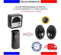 Jeu de photocellule - CAME DOC E - Alim 12-26 V AC/DC - Portée 10 m - Émetteur 2f / Récepteur 4f NC/NO