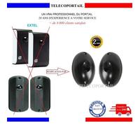 Jeu de photocellules infrarouge - WEATPC 3 (750451) - Portée 10 m - 12-26 V AC/DC - Noir