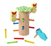Jeu De Pic Magnétique En Bois, Coordination ¿Il-Main, Motricité Fine, Jouets Montessori Pour Cadeaux D'Anniversaire Pour Bébé En Âge Préscolaire