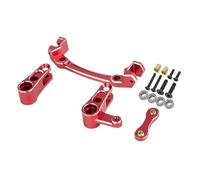 Jeu De Pièces De Direction Et Manivelle De Direction en Alliage D'aluminium, for AR-RMA 1/8 for Mo-jave 4X4 4s for BLX # ARA340200(Rot)