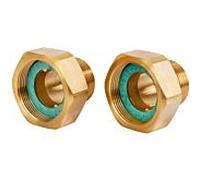 Jeu de pièces de raccordement Danfoss (2 pièces) DN50, 065B2005 pour série MD, avec embout à vis R2